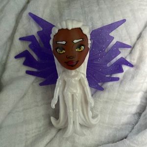 Small doll used for playing. There is no damaged spots. In great condition!